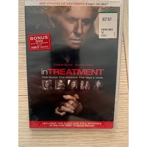 HBO In Treatment Sampler DVD New Sealed First Five Episodes Gabriel Byrne Drama